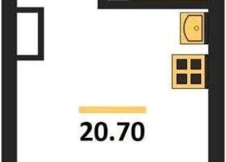 Продажа квартиры студии, 20.7 м2, Воронеж, улица Шибилкина, 5