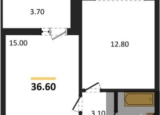 Продаю 1-комнатную квартиру, 36.6 м2, Воронеж, улица Шибилкина, 5