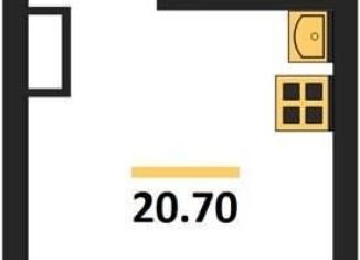 Продаю квартиру студию, 20.7 м2, Воронеж