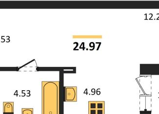 Продается квартира студия, 25 м2, Екатеринбург, Ленинский район