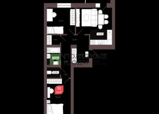 Продаю 3-ком. квартиру, 65 м2, Чита, Романовский тракт, 8