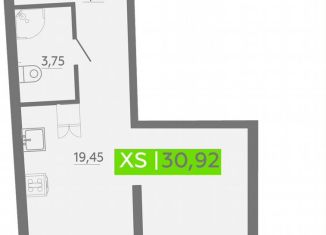 Продажа квартиры студии, 30.9 м2, Мурино