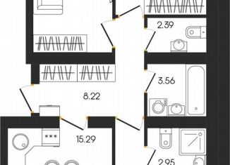 Продажа 4-ком. квартиры, 78.3 м2, Октябрьский, улица Островского