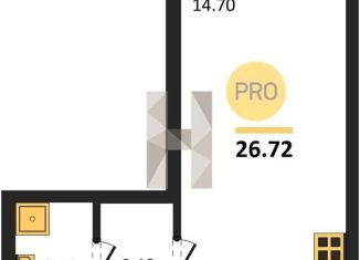 Продажа квартиры студии, 26.7 м2, Екатеринбург, Ленинский район