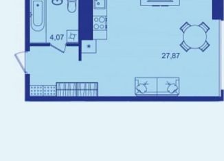 Продажа квартиры студии, 32 м2, Брянск, улица имени И.Н. Лысенко, 12