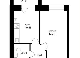 Продам 1-комнатную квартиру, 36.5 м2, Ярославль, улица Александра Додонова, 10к2, ЖК Норские Резиденции