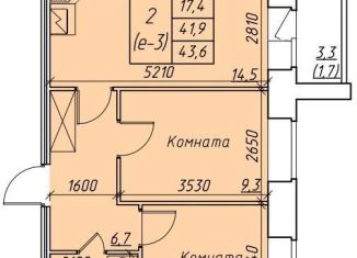 Продается 2-ком. квартира, 43.6 м2, Вологодская область