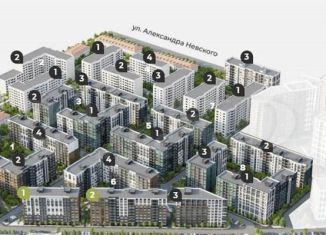 Продается 1-комнатная квартира, 34.5 м2, Калининград, Арсенальная улица, 31к1