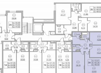Продаю 3-ком. квартиру, 96.2 м2, Казань, улица Генерала Ерина, 5Д