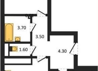 2-комнатная квартира на продажу, 57.9 м2, Воронеж