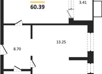Продается 2-ком. квартира, 60.4 м2, Воронеж, набережная Чуева, 7