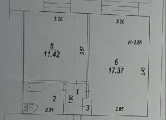 Продам двухкомнатную квартиру, 35 м2, Красноярский край, улица Гастелло, 17