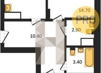 Продажа двухкомнатной квартиры, 58.7 м2, Воронеж