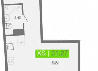 Продажа квартиры студии, 31.3 м2, Мурино