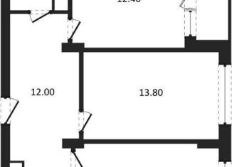 Продам 2-комнатную квартиру, 61.1 м2, Воронеж