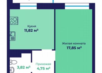 Продаю 1-ком. квартиру, 39.9 м2, Ярославль