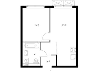 Продаю однокомнатную квартиру, 34.4 м2, Нижегородская область, жилой комплекс Савин Парк, к7