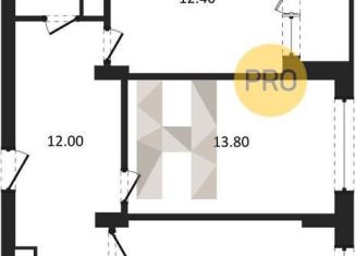 Продам двухкомнатную квартиру, 61.1 м2, Воронеж
