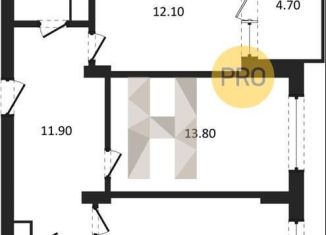 Продажа 2-комнатной квартиры, 61.6 м2, Воронеж