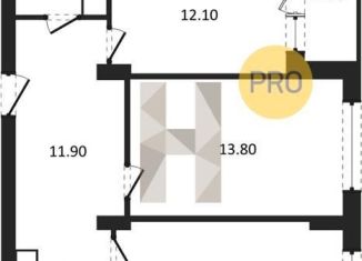 Продается 2-комнатная квартира, 60.6 м2, Воронеж
