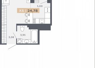 Продажа квартиры студии, 24.8 м2, Санкт-Петербург, Московское шоссе, 13ВА, ЖК Звёзды Столиц