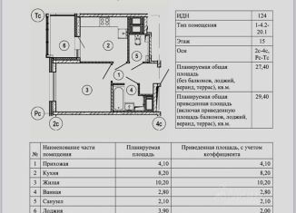 Продаю 1-комнатную квартиру, 30 м2, Красногорск, жилой комплекс Изумрудные Холмы, к20