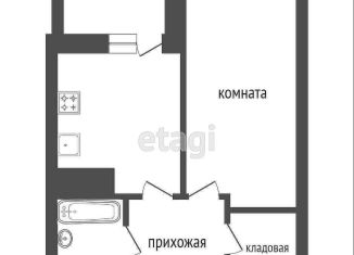 Продается однокомнатная квартира, 41.8 м2, Красноярск, Октябрьская улица, 8А, ЖК Новая Панорама