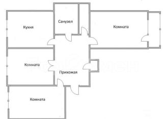 Продаю 3-ком. квартиру, 77.1 м2, Москва, Украинский бульвар, 8с1, Украинский бульвар