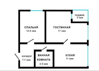 Сдам 2-ком. квартиру, 54 м2, Краснодарский край, Транспортная улица, 78/30