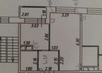 Продаю 1-комнатную квартиру, 36.8 м2, посёлок Марьино, улица Харлампиева, 22к2