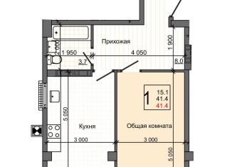 Продажа 1-комнатной квартиры, 42 м2, Симферополь, Железнодорожный район