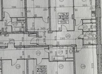 Продажа трехкомнатной квартиры, 104 м2, Ставрополь, микрорайон № 26, Шпаковская улица, 107к1