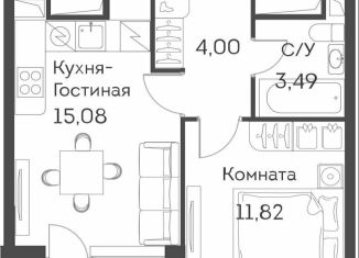 Продается 2-комнатная квартира, 35.8 м2, Москва, ЖК Аквилон Бисайд