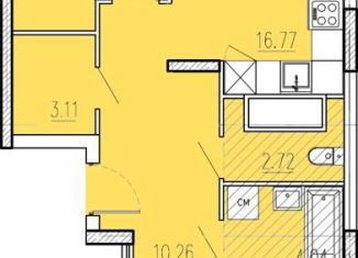 Продается двухкомнатная квартира, 74.6 м2, Пензенская область, улица Студёный Кордон, 47