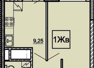 Продаю 1-ком. квартиру, 33.3 м2, село Усады, ЖК Дома у сада, Дорожная улица, 8