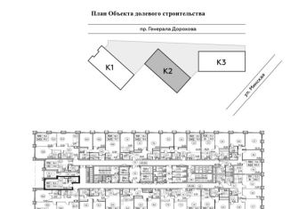 Продам квартиру студию, 25.6 м2, Москва, ЖК Вилл Тауэрс