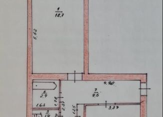 Продажа 2-ком. квартиры, 53.4 м2, поселок городского типа Уруссу, улица Тукая, 25А