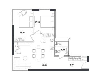 Продается 3-ком. квартира, 59.9 м2, Москва, Окружной проезд, 10Г, станция Измайлово