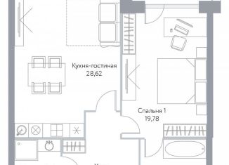 Продам 2-комнатную квартиру, 76.6 м2, Москва, метро Алексеевская, проспект Мира, 95