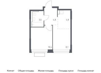 Продам 2-комнатную квартиру, 31.7 м2, городской округ Красногорск, жилой комплекс Квартал Строгино, к1