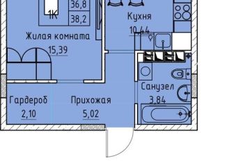 Продам 1-комнатную квартиру, 38.2 м2, Забайкальский край