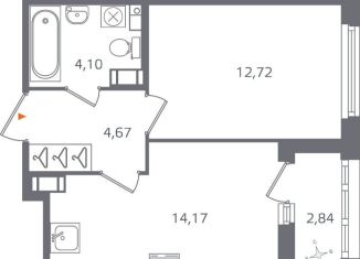 Продажа 1-комнатной квартиры, 37.1 м2, Санкт-Петербург, муниципальный округ Финляндский
