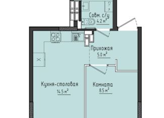 Продажа 1-комнатной квартиры, 32.6 м2, село Первомайский, ЖК Город Оружейников