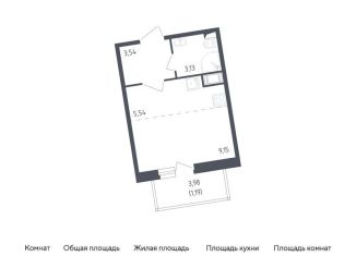 Продаю квартиру студию, 22.6 м2, Колпино, жилой комплекс Астрид, 10, ЖК Астрид