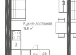 Продам квартиру студию, 20.6 м2, Москва, Дубининская улица, 59к1, метро Серпуховская