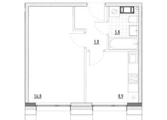 Продаю 1-ком. квартиру, 33.3 м2, Москва, проезд Воскресенские Ворота, ЦАО