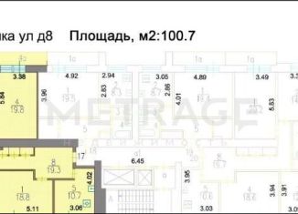 Продается 4-комнатная квартира, 100.7 м2, Москва, улица Малая Полянка, 8, метро Полянка