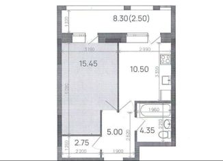 Продам 1-комнатную квартиру, 40.6 м2, Казань, ЖК Свобода, жилой комплекс Свобода, с2