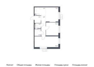 Продаю двухкомнатную квартиру, 58.6 м2, Москва, жилой комплекс Алхимово, к12