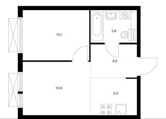 Продажа 2-ком. квартиры, 34.3 м2, Москва, метро Свиблово